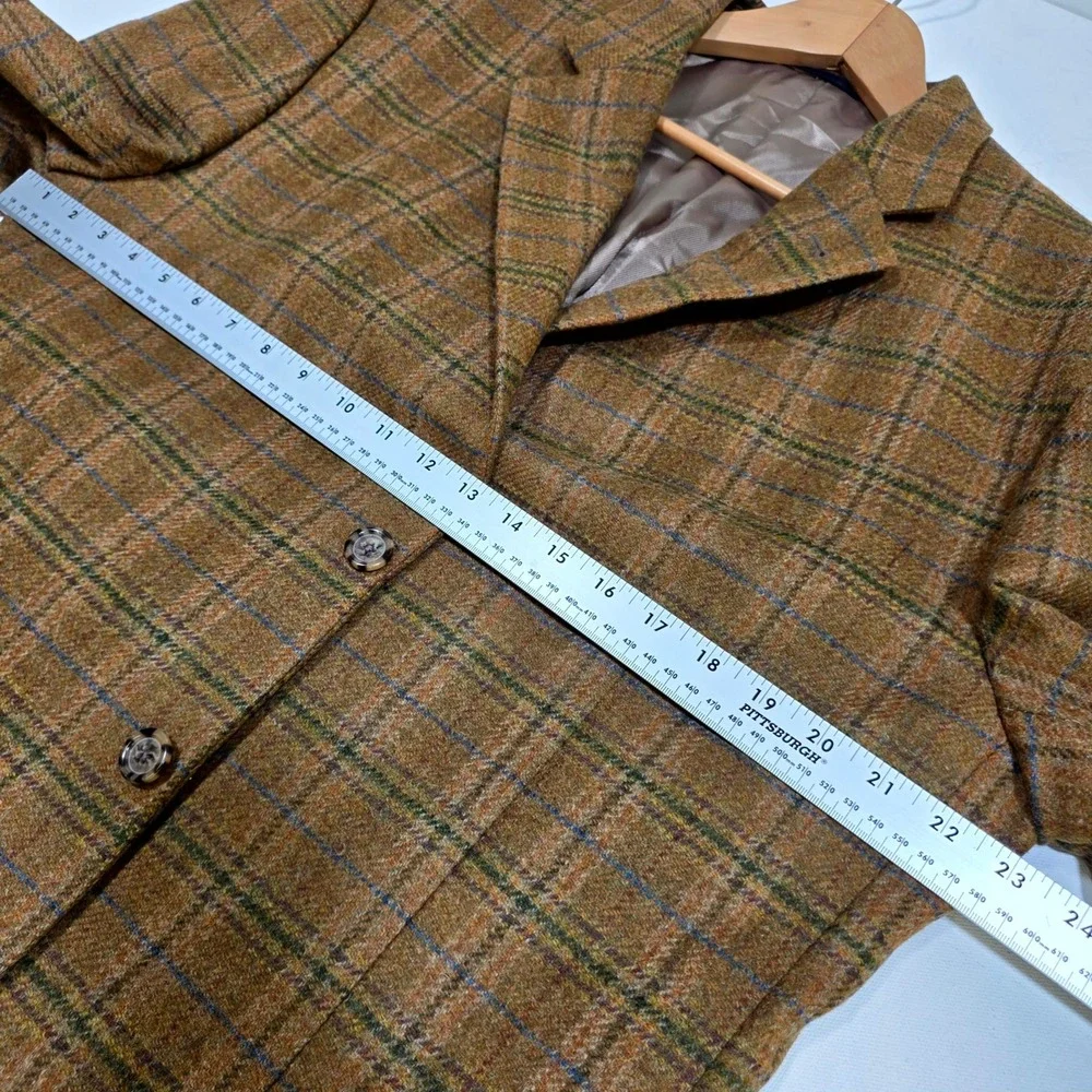 Burberry London Sport Coat Mens Custom Brown Plaid Amare Stoudemire NBA Owned